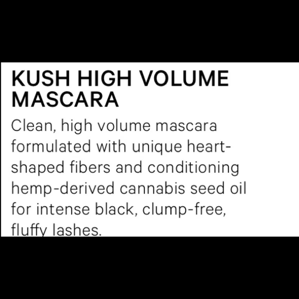 ⭐️⭐️ 5/ $25 ⭐️⭐️ Mini Milk Kush Mascara 3 ml